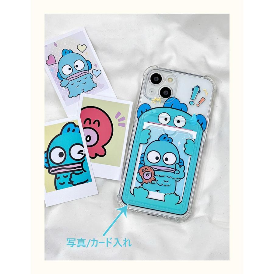 ハンギョドン スマホケース トレカ入れ/写真入れ iphoneケース カード 