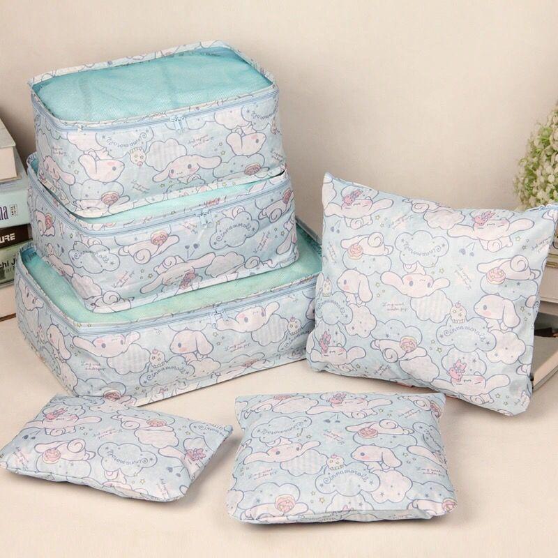 6点セット トラベルポーチ ポムポムプリン トラベルセット