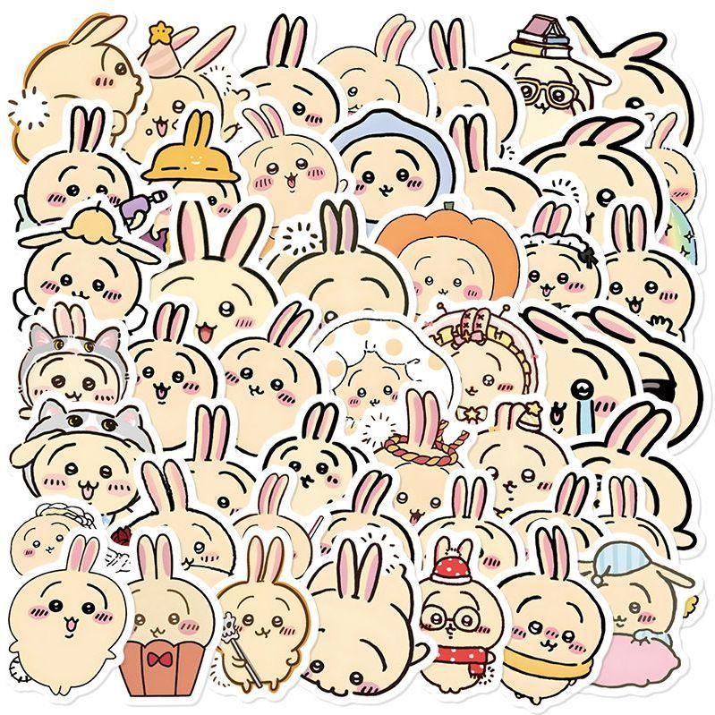 ちいかわ ウサギステッカー 100枚セット シール アニメ ハチワレ