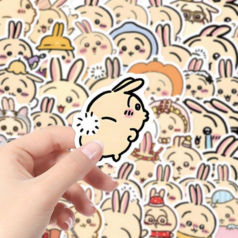 ちいかわ ウサギステッカー 100枚セット シール アニメ ハチワレ