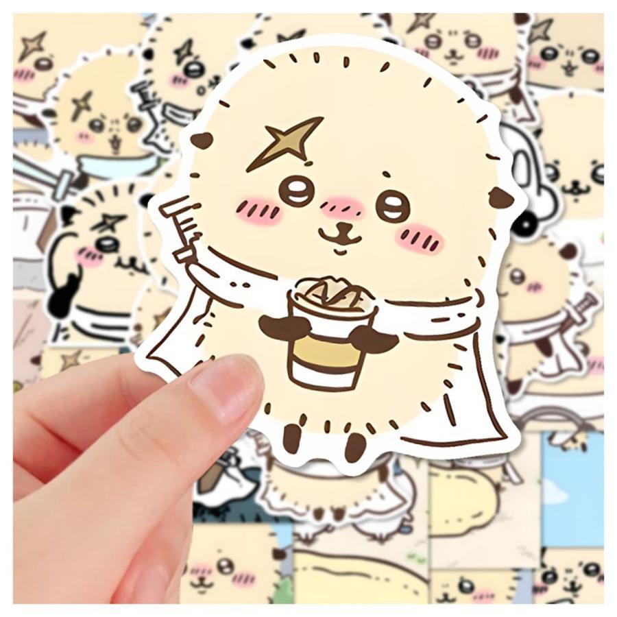 ラッコ ステッカー 92枚セット ちいかわ 可愛い おしゃれ 手帳シール