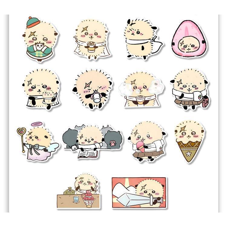 ちいかわ【ラッコ】キラキラステッカー ちいかわ スマホに貼れるサイズのホログラムステッカー（ラッコ