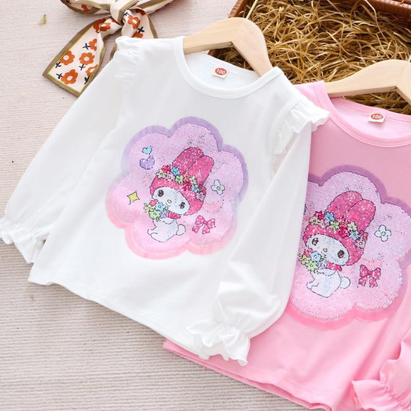 クロミ/マイメロディ シナモンtシャツ キッズ 長袖 子供服