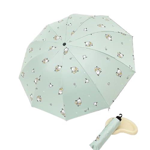 ポチャッコ 傘 折りたたみ傘 10本骨 風に強い 日常 可愛い 学生