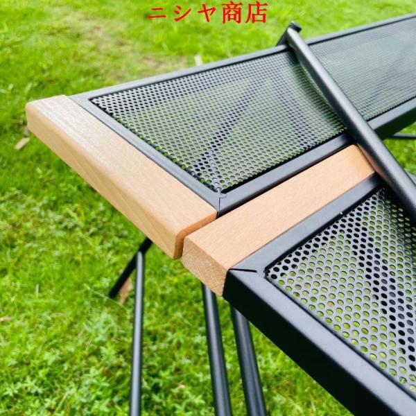 焚き火テーブル 囲炉裏テーブル キャンプ テキーラテーブル 焚き火の上