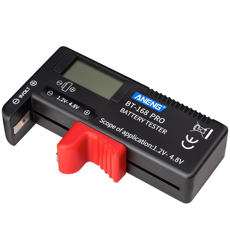 バッテリーチェッカー 単1 単4乾電池 9v角型電池 充電池の電量確認にも ボタン電池 残量チェック 7セグlcdディスプレイ Hop Ane168pro Hop ホープスター 通販 Yahoo ショッピング