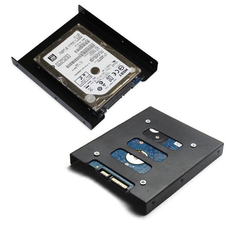 本物の Pasow2パック HDD SSD用変換ブラケット 2.5 → 3.5変換マウンタ サイズ変換ブラケット 2.5インチHDD SSD変換マウ 