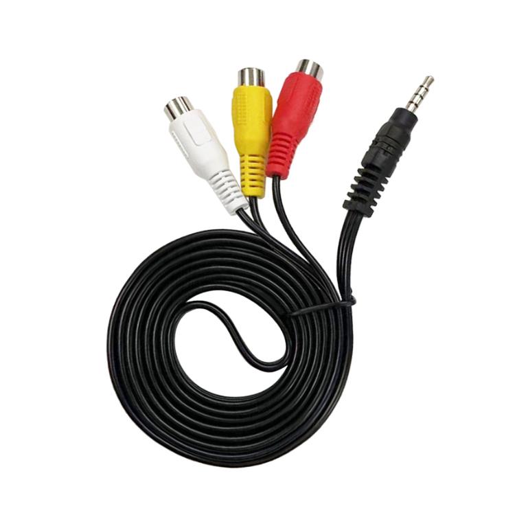 3 5mmミニプラグ 4極オス 3 Rca 赤 白 黄 メス Av変換ケーブル 約1 5m 3 5mmから3 Rca Cbf信号ケーブル Av オーディオ ビデオ 液晶テレビ Hop Mp35rcams Hop ホープスター 通販 Yahoo ショッピング