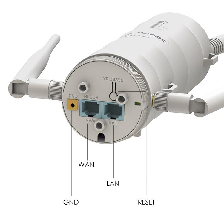 WAVLINK Wi-Fi 無線LAN 中継器 防水 高速 1200Mbps ハイパワー 2.4GHz 5GHz アクセスポイント Wi-Fiリピーター PoE給電(LANケーブル給電) 屋外 HOP-WN572HG3｜hopestar2018｜03