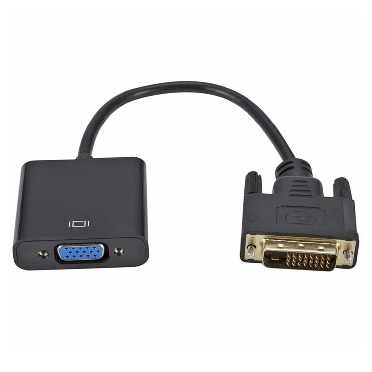 DVI to VGA 変換ケーブル 解像度1080P DVI-Dオス 24 +1ピン から VGAメスに変換 DVI VGA 変換アダプタ コンバータ ビデオ プロジェクター PC HOP-DVI2VGA35｜hopestar2018｜03