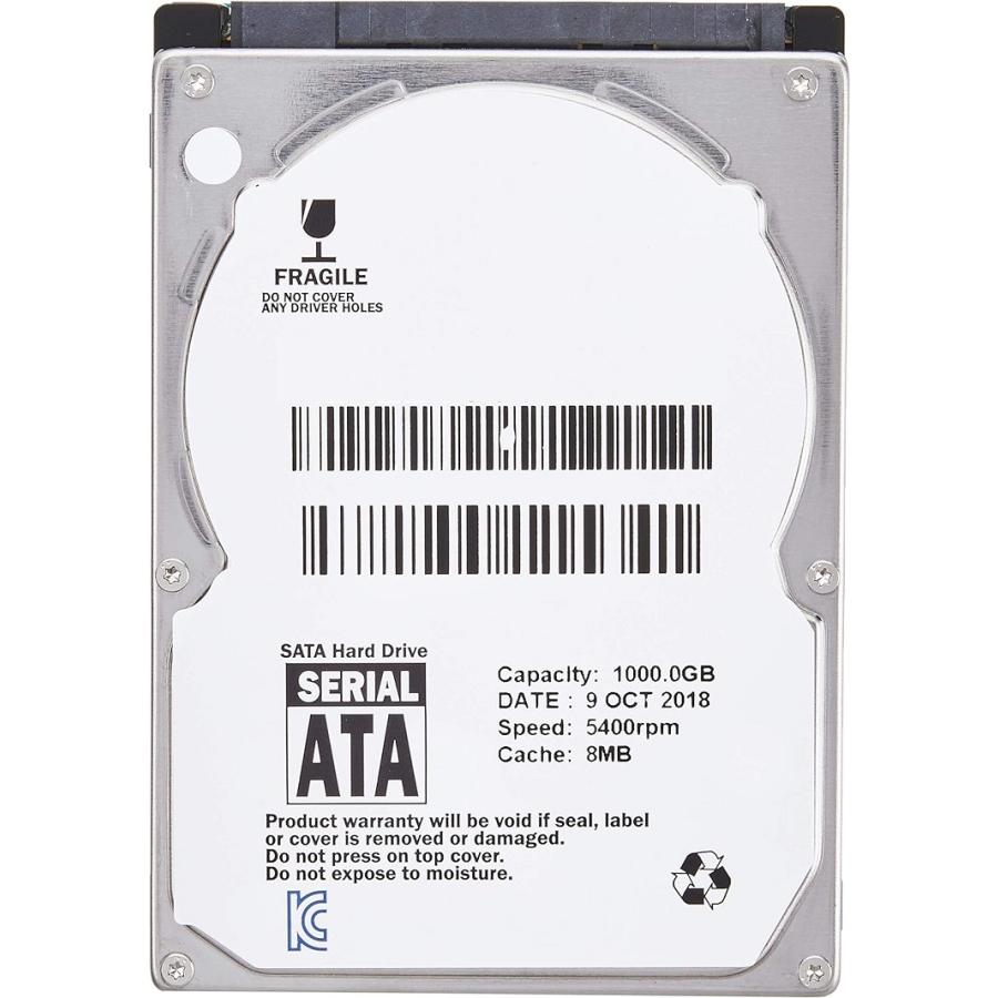 2.5インチ HDD 1TB 6個セット！ 1TB 2.5インチ S-ATA HDD 5400rpm 8MB SATA ノートパソコン用