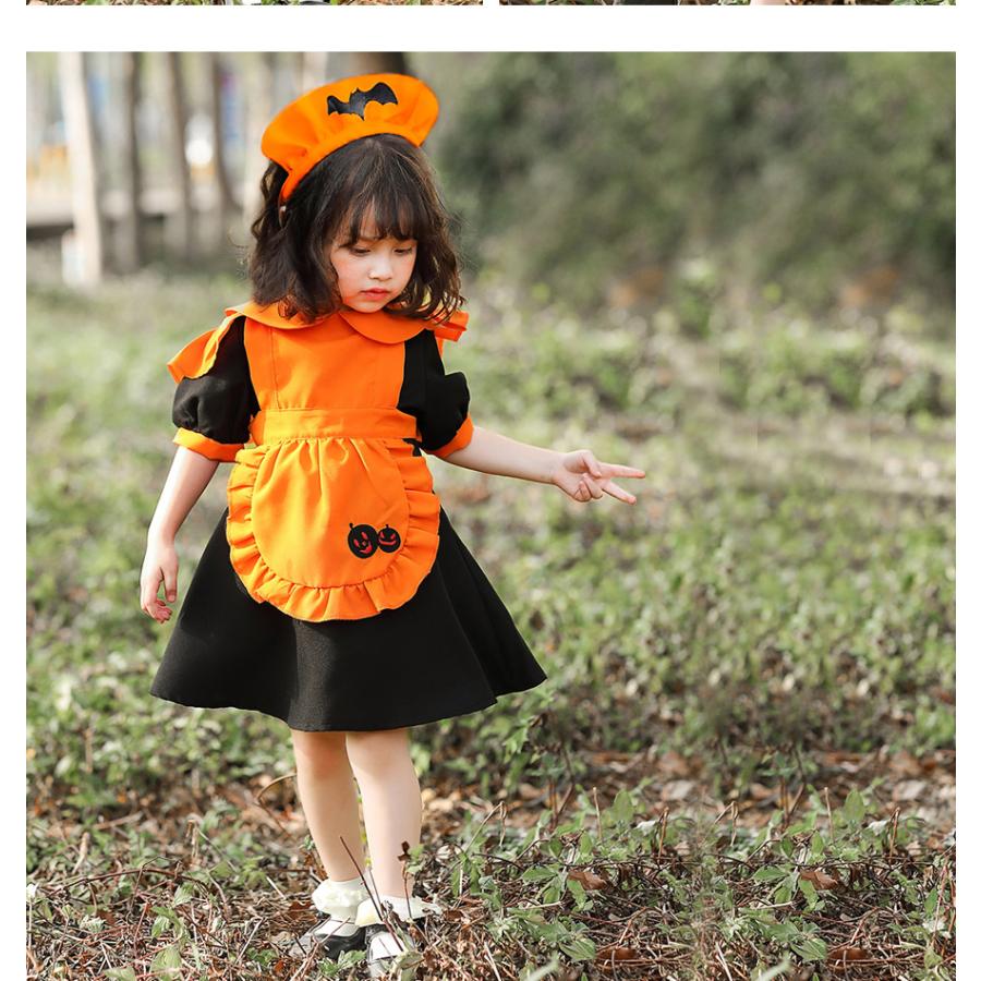 店舗 キッズ かぼちゃ ワンピース セット パンプキン 子供 子供服 着ぐるみ コスプレ 衣装 コスチューム Simbcity Net