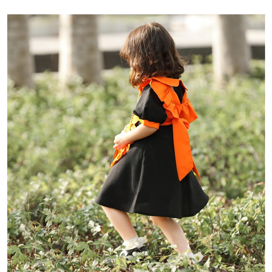 店舗 キッズ かぼちゃ ワンピース セット パンプキン 子供 子供服 着ぐるみ コスプレ 衣装 コスチューム Simbcity Net