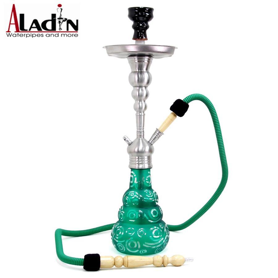 シーシャ パイプ Aladin ROY 20 GREEN 56cm 水タバコ 水パイプ shisha 