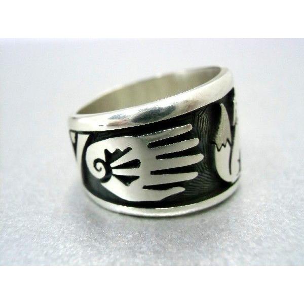 ホピ 指輪 Berra Tawahongva コヨーテとクモ : ホピ屋 - 通販 - Yahoo