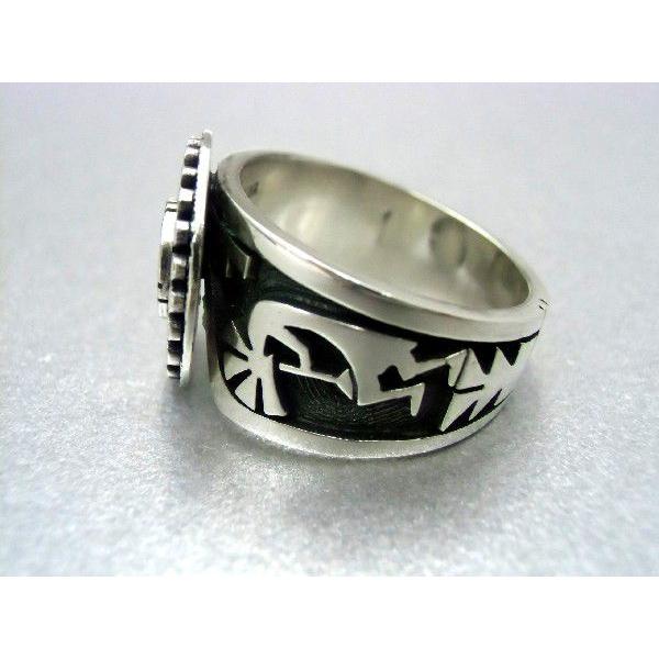 ホピ 指輪 Gary & Elsie Yoyokie サンフェイス : ホピ屋 - 通販