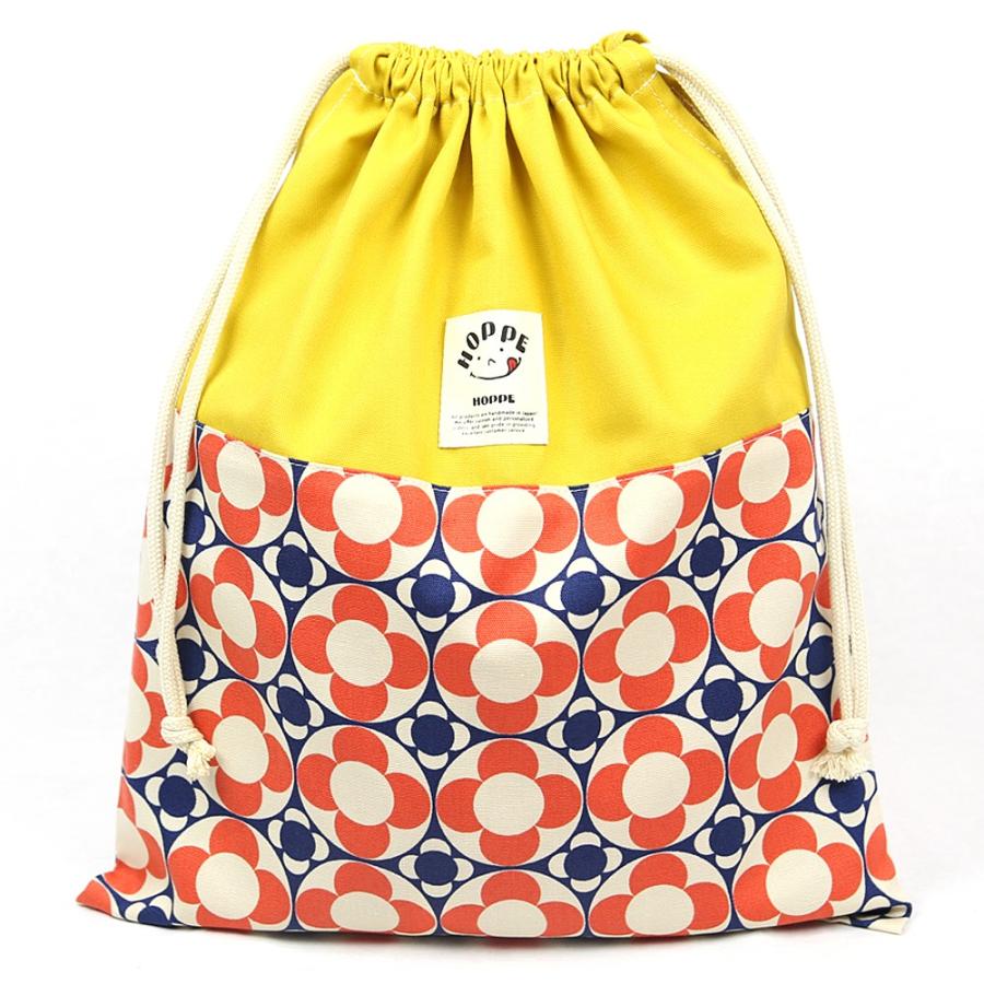 くるくるフラワー ネイビー 巾着 L Hoppe ホッペ 日本製 手作り 入園入学準備 入園入学グッズ 通園通学 体操服入れ お着替え袋 上履き入れ 巾着大 体操服袋 Kl0501 Hoppe 通販 Yahoo ショッピング