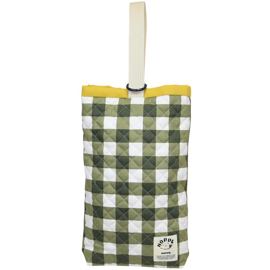 カーキチェック シューズバッグ Hoppe ホッペ 日本製 手作り 入園入学グッズ 入園入学準備 通園通学 幼稚園 小学校 上履き入れ シューズ入れ シューズケース Sb Hoppe 通販 Yahoo ショッピング