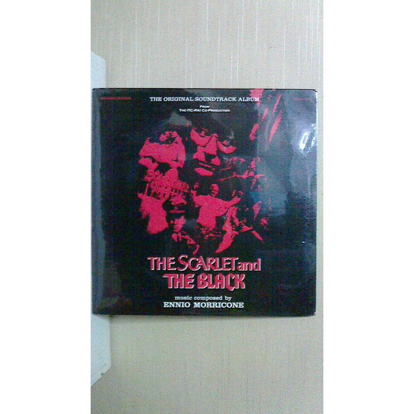エンニオ・モリコーネ　THE SCARLET AND THE BLACK サウンドトラック盤　30cmLPレコ−ド　アメリカ盤