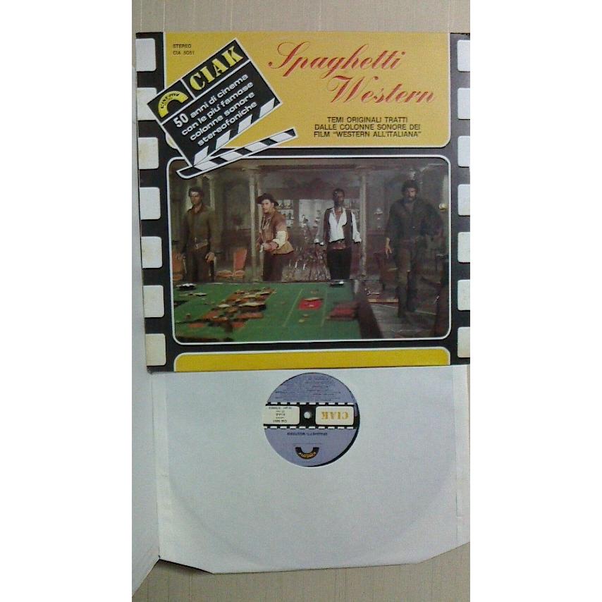 マカロニ・ウエスタン　サウンドトラック集　1984年イタリア・CIAK盤  30cmLPレコード｜hoppechaossu