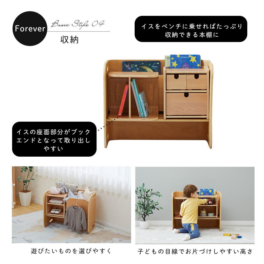 HOPPL（ホップル） コロコロチェア＆デスク チェスト 3点セット キッズ