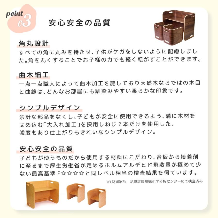 コロコロチェア＆デスク HOPPL キッズデスク 3点セットアウトレット 