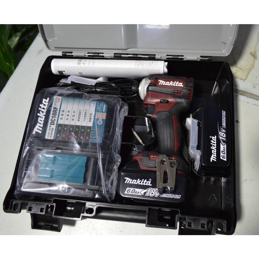 Makita インパクトドライバー TD171DGXAR オーセンティックレッド 18V 