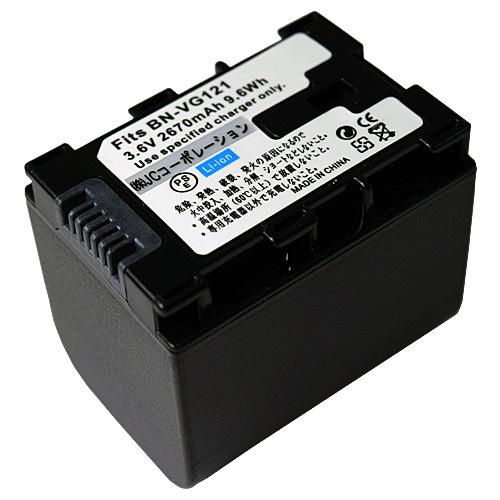 ビクター(JVC) BN-VG121 互換バッテリー（定形外郵便発送) コード 01422｜hori888｜04