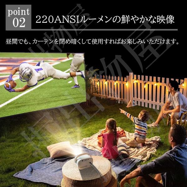 プロジェクター SUN700 天井投影 小型 家庭用 4K wifi スクリーン 超