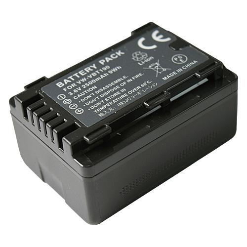 互換品) パナソニック Panasonic VW-VBT190-K 互換バッテリー + 充電器