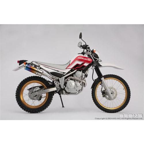 【値下げ】セロー250　マフラー SS300　チタン BEAMS　ビームス BEAMS（ビームス） マフラー 送料無料 マフラー セロー250/Fi DG17J