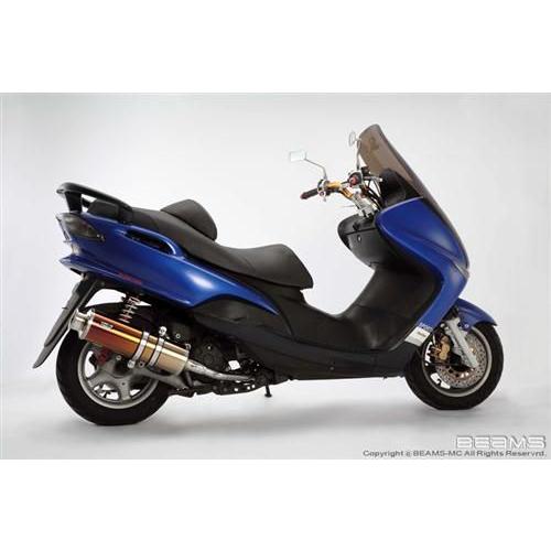 BEAMS マフラー 送料無料 ビームス マジェスティ125 5CA SS400チタン 