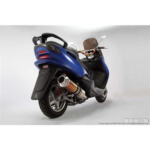 BEAMS マフラー 送料無料 ビームス マジェスティ125 5CA SS400チタン 