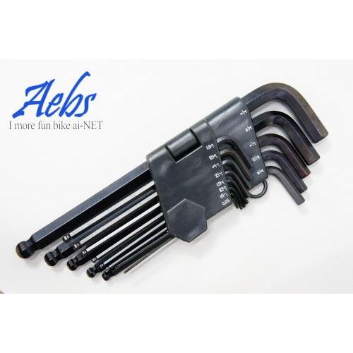 6ヶ月保証付 Aebs(エービス) インチ工具セット 六角レンチセット
