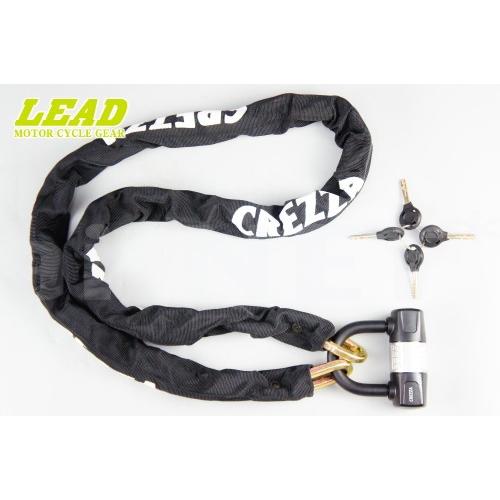 セール特価 リード工業 チェーンロック CREZZA(クレッツア)-V LC-400A 盗難防止 ロック 鍵 クレッツァ