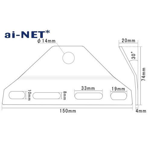在庫有 6ヶ月保証付 ベーツライトステー ヘッドライトステー 4.5インチ