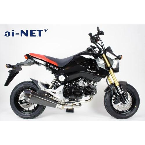 セール特価 ポイント10倍 1年保証付 GROM用 GROM/MSX125用 BALSマフラー aiNET製 キャンペーン参加で特典