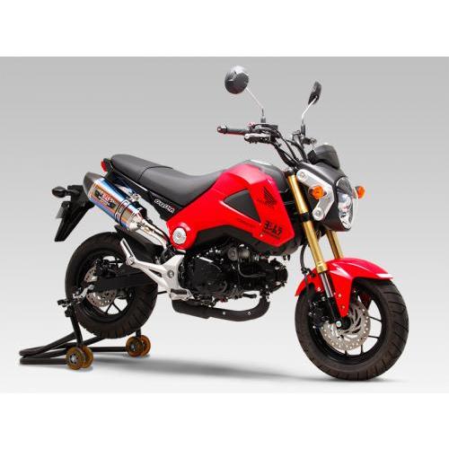 レビューで特典 ヨシムラ マフラー GROM グロム MSX125 Slip-On R-77S サイクロン カーボンエンド EXPORT SPEC STBC マフラー YOSHIMURA 110-40A-5W80B