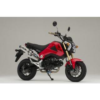 レビューで特典 オーヴァーレーシング マフラー GROM グロム MSX125 TT-Formula フルチタン アップタイプ マフラー OVER Racing オーバー 16-22-03の画像