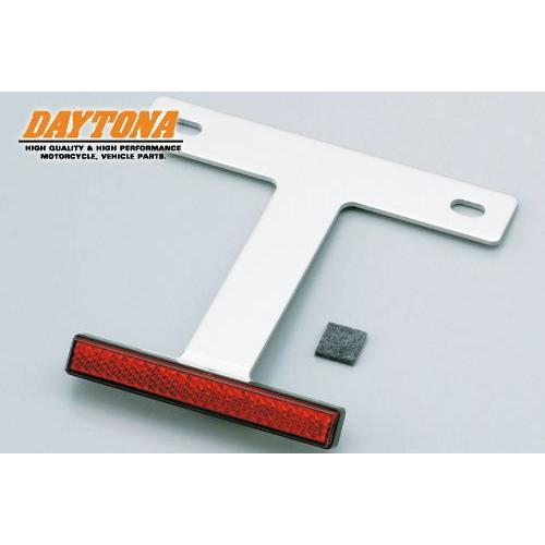 DAYTONA（デイトナ） スリムリフレクターキット クリア ナンバーステー