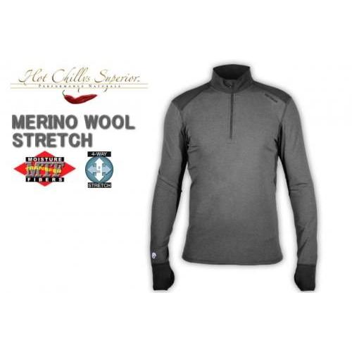 大注目 セール特価 レビューで特典 Hot Chillys メリノウールストレッチ ハイブリットベースレイヤー 8kジップアップ メンズ ブラック Hc8455 ホットチリーズ 送料無料 Www Muslimaidusa Org