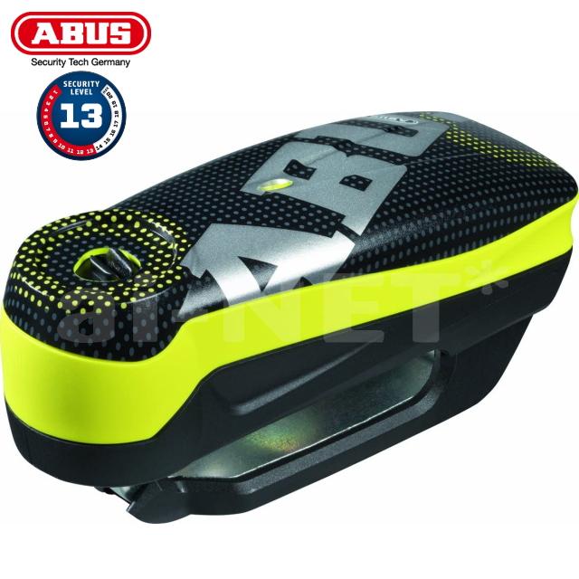 在庫有 Abus アバス アブス アラームディスクロック Detecto 7000 Rs 1 Pixel Yellow Detecto バイク 盗難防止 バイクセキュリティ セキュリティ アイネット Paypayモール店 通販 Paypayモール