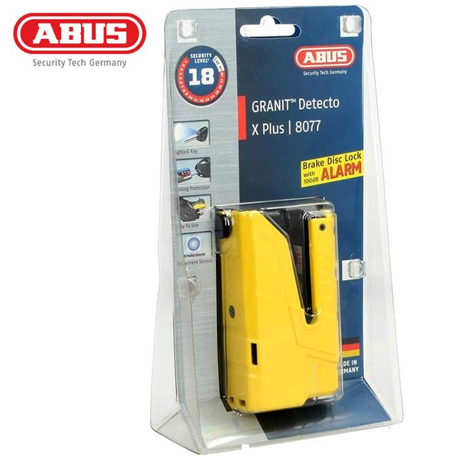 ABUS アブス アラームディスクロック 8077 バイク用（【購入レビュー 