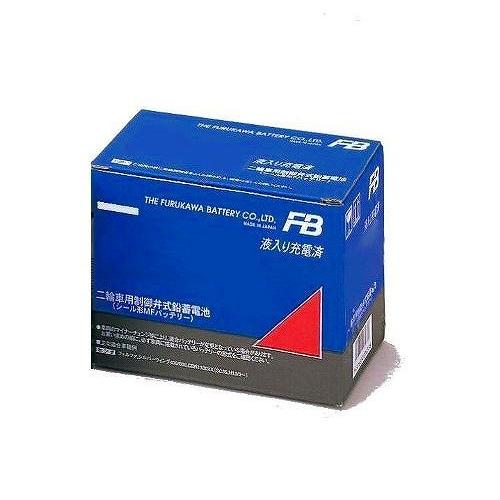 チタン１箱 古河バッテリー (古河電池) シールド型 バイク用バッテリー (液入充電