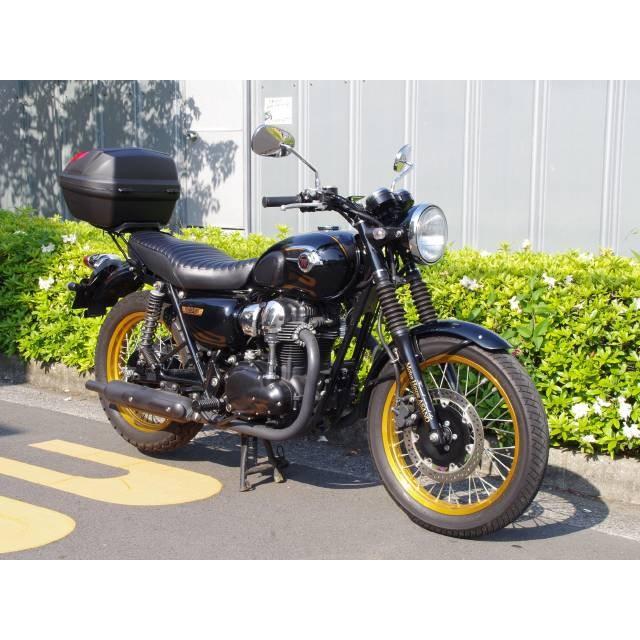 ワールドウォーク W800 W650 W400用 リアキャリア＆リアボックス (32L) セット_3