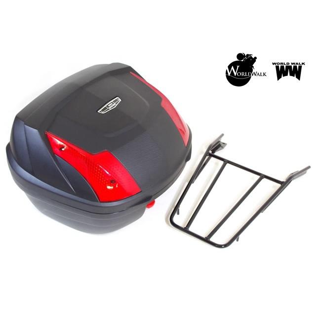 ワールドウォーク CB400SF(スーパーフォア)/SB VTEC SP-3 Revo(レボ) リアキャリア＆リアボックス (32L) セット