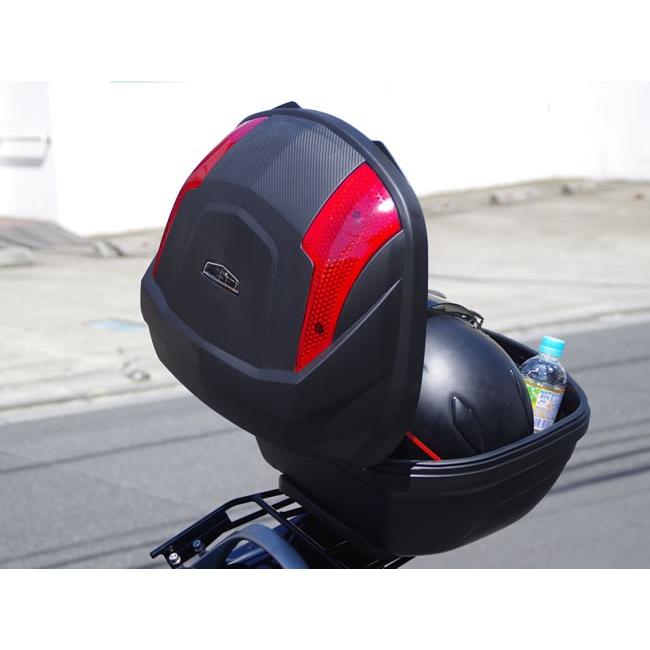 ワールドウォーク CB400SF(スーパーフォア)/SB VTEC SP-3 Revo(レボ) リアキャリア＆リアボックス (32L) セット_2