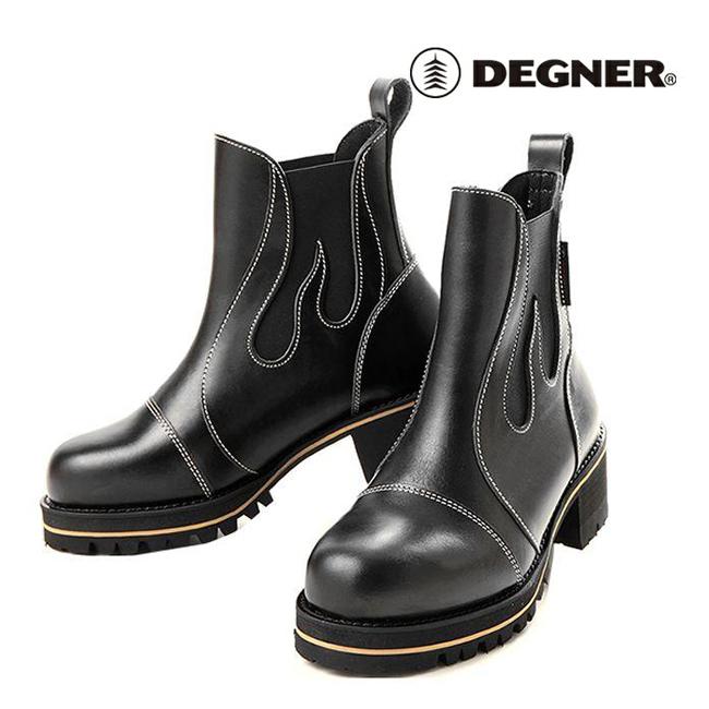 送料無料 DEGNER デグナー レディース ファイアサイドゴアブーツ