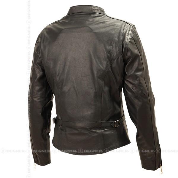 DEGNER デグナー レディース レザー ジャケット DG15SJ-3 Lサイズ_1