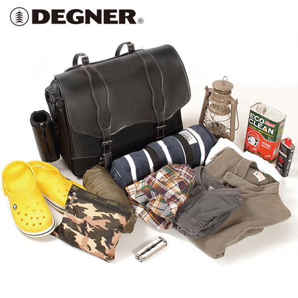DEGNER　デグナー　ナイロンサドルバッグ　容量17L 送料無料 DEGNER デグナー ナイロン サドル バッグ NB-100 ブラック